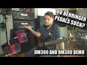 Behringer Pedal Demo - UM300 and HM300