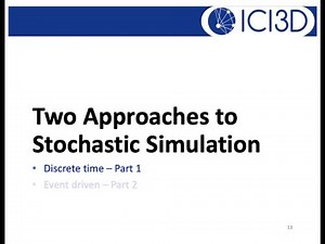 Stochastic Simulation Models: Part 1 (Borchering, MMED 2021)