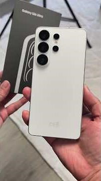 Samsung S26 Ultra White Unboxing 🤍 First Look at Samsung’s New Beast