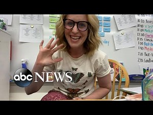 Teacher gives classroom pep talks to 3rd graders