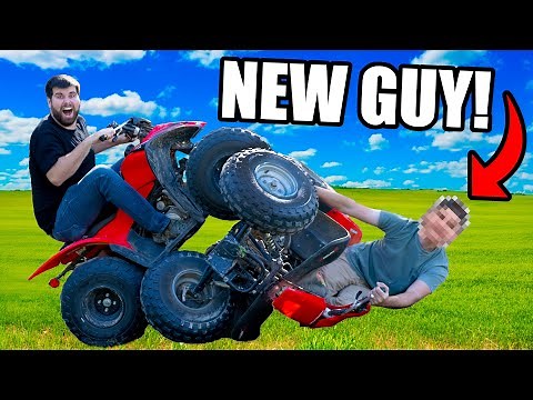 I WRECKED HIM! First day on the JOB!