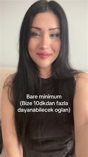 Bare Minimum — Bize 10 dk'dan Fazla Dayanabilecek Oğlan