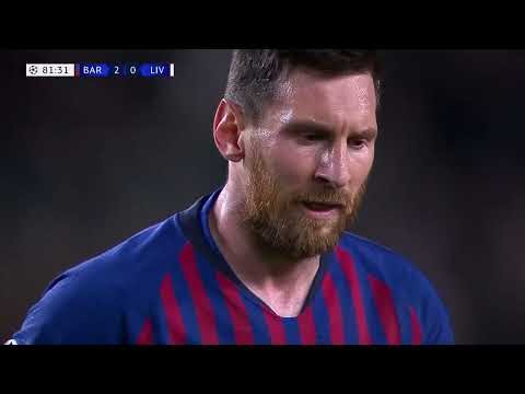 Messi Free Kick Goal vs Liverpool