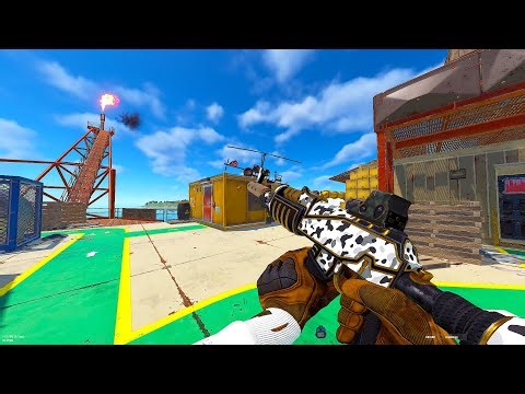 How i Solo Snowball on Forcewipe - Rust