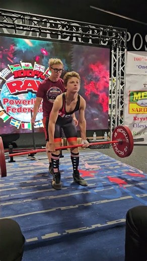 275 lbs at World Championships 100% raw #fyp #powerlifting #shorts #bodybuild #viral