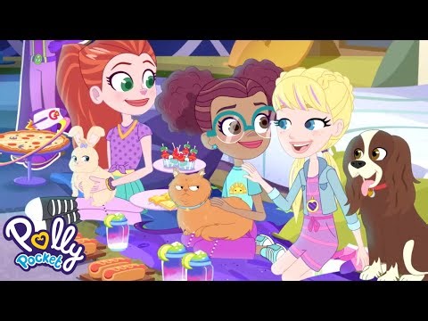 Polly Pocket's Top Animal Adventures! 🐰🐶🐱 | Polly Pocket Full Episode Compilation | Kids Movies
