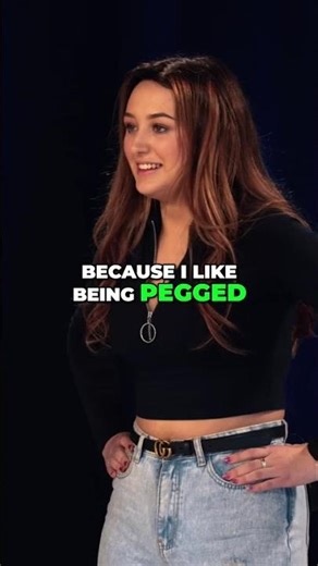 She Said WHAT?! Shocking Pegging Confession in Studio! #shorts