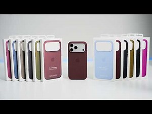 iPhone 18 Pro Max Official Apple Silicone & TechWoven Cases