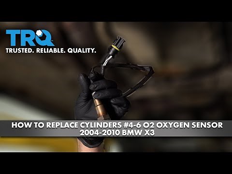 How to Replace Cylinders #4-6 O2 Oxygen Sensor 2004-210 BMW X3