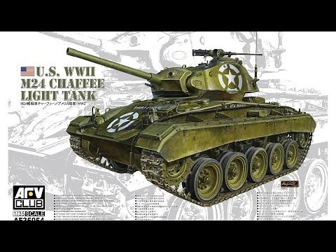 AFV Club 1/35 M24 Chaffee Build Review