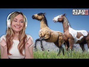CATCHING AND BREEDING RARE WILD HORSES! - Red Dead Redemption 2 | Pinehaven