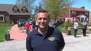 47K views · 895 reactions | A bit of highlights from the Trump parade / protest in front of Hammond Mayor Thomas McDermott's home Saturday. The protesters came from around Indiana Saturday afternoon in response to the Mayor enforcing a city ordinance for a man flying a F*** Biden flag on his property across from a city park. | Region News Source | Facebook