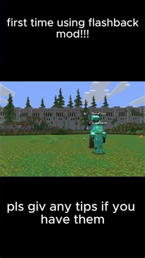 first time using Flashback mod #minecraft