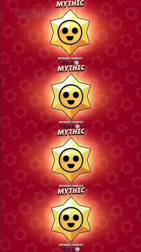 OMG 😱 ONLY MYTHIC Star Drop! INSANE Luck 🍀 | Brawl Stars Shorts