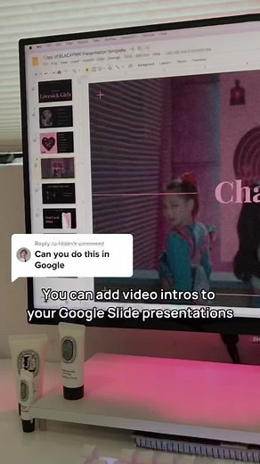 Adding Video Intros on Google Slides