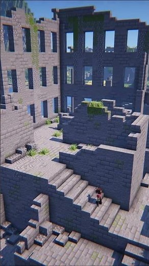 Minecraft Abandoned City Building 🍃