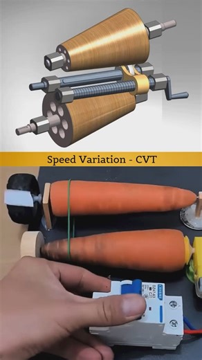 3D Designing on Instagram: "CVT - Continuously variable transmission ✅"