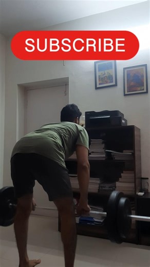 Bent-over rows: one of the best exercises for back thickness and posture. #backworkout #fitness