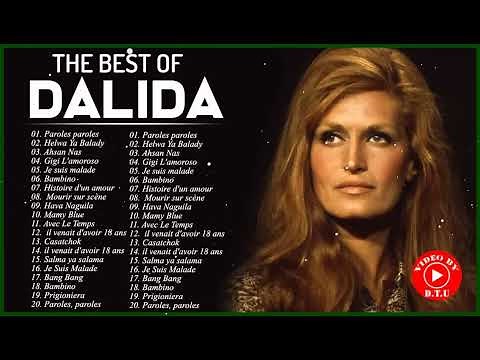 Les plus grands succès de Dalida – Dalida Best Songs 2023 – Dalida Greatest Hits Full Album