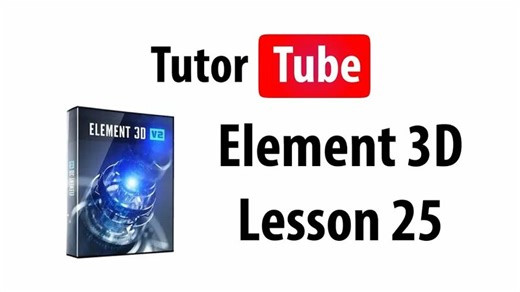 Element 3D Tutorial - Lesson 25 - Illumination