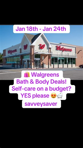 🛍️ Walgreens Bath & Body Deals! Self-care on a budget? YES please 😍🛁#walgreenscouponing #couponingforbeginners #walgreensdealsthisweek #walgreensdeals #walgreens