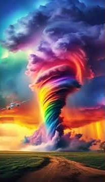 "Tornado Fury: A Short Animation of Nature's Wrath" | #animation #backgroundanimatedtornado
