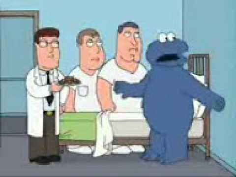 Family Guy-Cookie Monster on Crack HQ