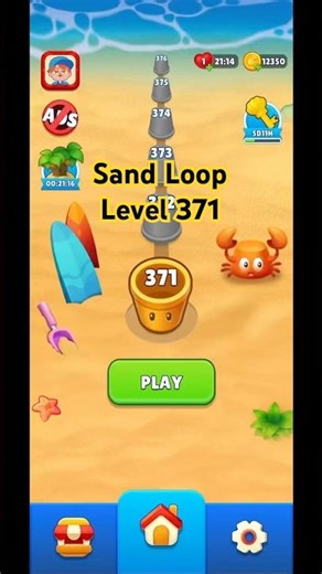 Sand Loop level 371 #sandloop #game #gaming #voodoo #voodoogames