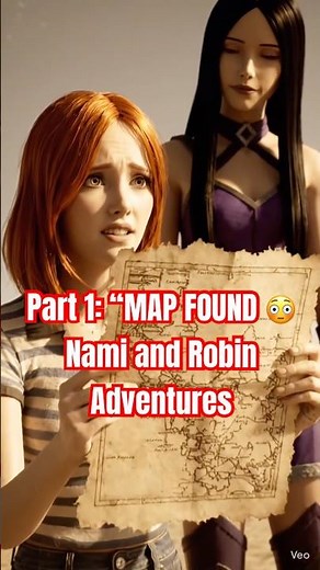 Nami and Robin Adventure PART 1 — THE DISCOVERY 👀 #onepiece #anime #animeshorts #animeedits