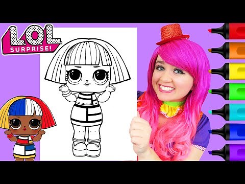 Coloring LOL Surprise Shapes | Markers