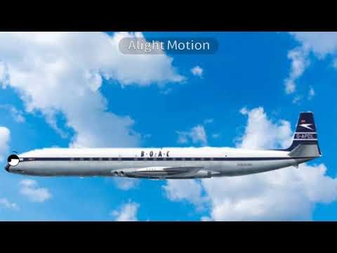 BOAC Flight 781 - Crash Animation | Second To Crashes