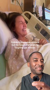 Did you know laughing gas is used for labor pain?? 🤣 🎥: justcallmecolee (TT) #doctor #anesthesia #laboranddelivery #pregnancy #midwife | John W. Patton, III, MD, MBA