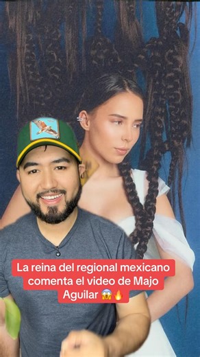 The queen of regional Mexican music comments on Majo Aguilar's video 😱🔥 #angelaaguilar #majoaguilar