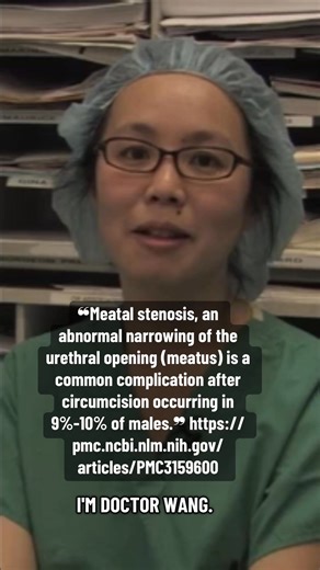 Brother K on Instagram: "❝Meatal stenosis, an abnormal narrowing of the urethral opening (meatus) is a common complication after #circumcision occurring in 9%-10% of males.❞"