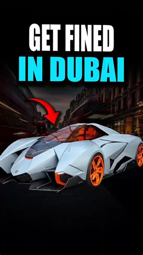 Why Lamborghini Owners Get Fined in Dubai?