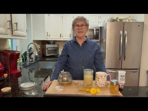How to Make Healing Calendula Tea