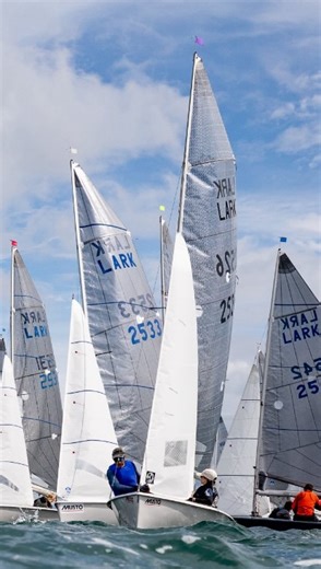 Hear from some of our Lark sailors on why they love sailing Larks! Head to L32 at the dinghy dinghy show today to chat to us about our 2026 Fowey Nationals and see a brand new lark! | The Lark Class