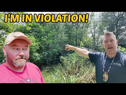 WARNING From City Code Enforcer At The Abandoned House!