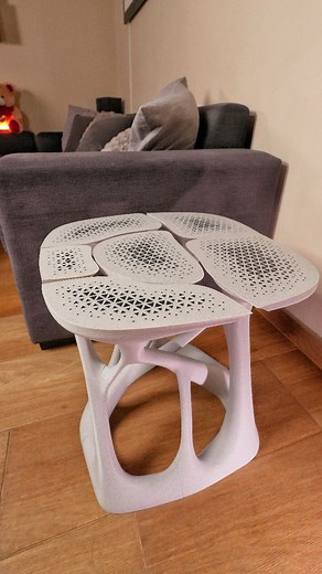 GRM3D | 3D Printed Side Table 🗃️Model: makerworld 🖨️Printed On bambulab_official P1P and X1C 🧵Filament: esun3dprinting 🧑‍🎨 Designer: AEKI ➡Check... | Instagram