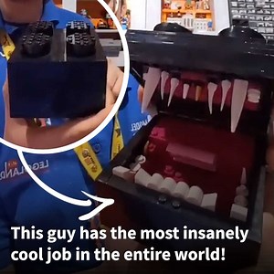 This is every Lego lover's dream job! 🤩 😍 | VT