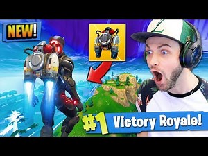 *NEW* JETPACK GAMEPLAY in Fortnite: Battle Royale! (LEGENDARY)