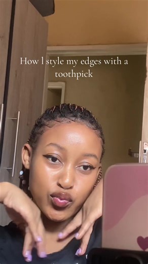 How to Style Edges with a Toothpick Tutorial