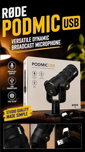 Rode PodMic USB Review 🔥 Best USB Mic For YouTube, Podcast & Streaming?