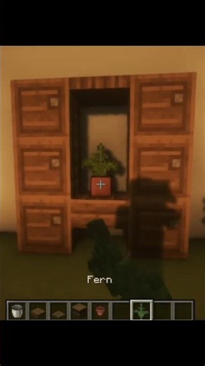 Minecraft Starter Cabinet That Saves HOURS 😳 #shorts #minecraft