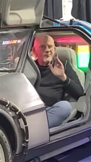 This Innocent's Reaction To Doc Brown In THEIR Time Machine...