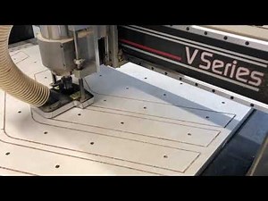 Tekcel CNC Router cutting 18mm Ply - FAST