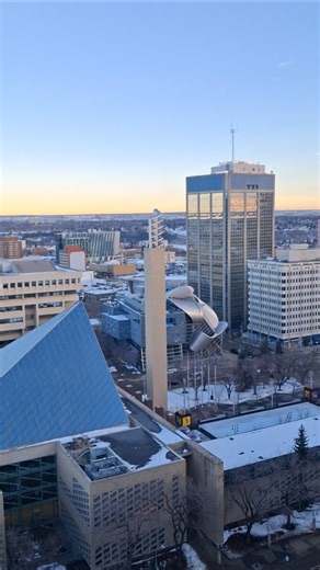 🇨🇦Beautiful Downtown Edmonton#edmonton #shorts #youtubeshorts #trending #downtown #viral #viralvideo