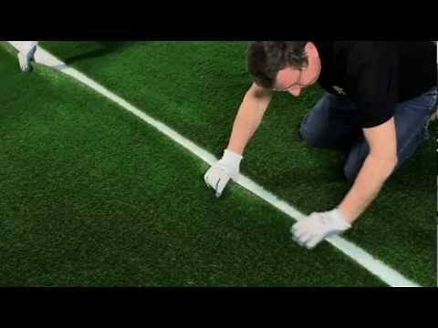 DIY Artificial Grass Installation - How to complete a join - Evergreens UK