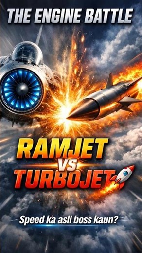 The Engine Battle: Ramjet vs Turbojet 🚀🔥 | Speed ka Asli Boss Kaun?