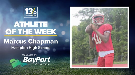 Marcus Chapman is already drawing attention from the next level, with at least five scholarship offers from ACC programs. | 13News Now - WVEC